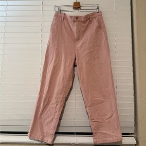 Madewell women’s  Light Pink Chinos